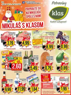 Náhľad Klas letáku platného od 24.11.2025