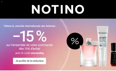Voorbeeld van Notino van winkel Aanbiedingen geldig vanaf 02/03/2026