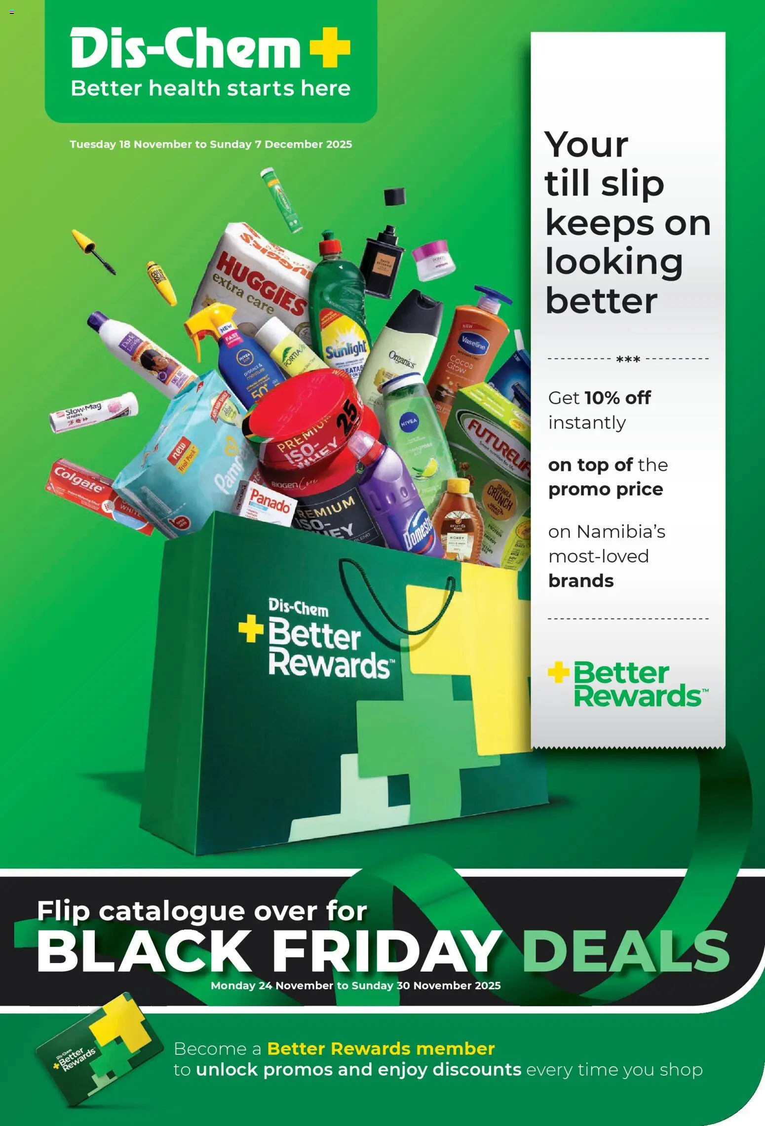 Preview of Dis-Chem flyer valid from 24/11/2025