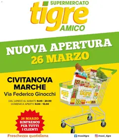 Anteprima dell'opuscolo Tigre volantino Amico Civitanova Marche dal negozio Tigre valido da 26/03/2026