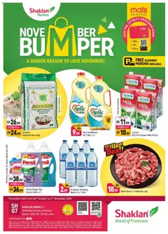 Preview of the catalogue November Bumper - Al Bustan Centre, Al Qusais of store Shaklan valid from 30 Oct, 2025