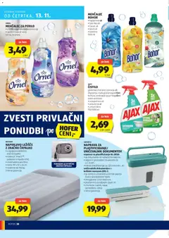 Predogled kataloga iz trgovine Hofer veljaven od 06.11.2025 | Stran: 38