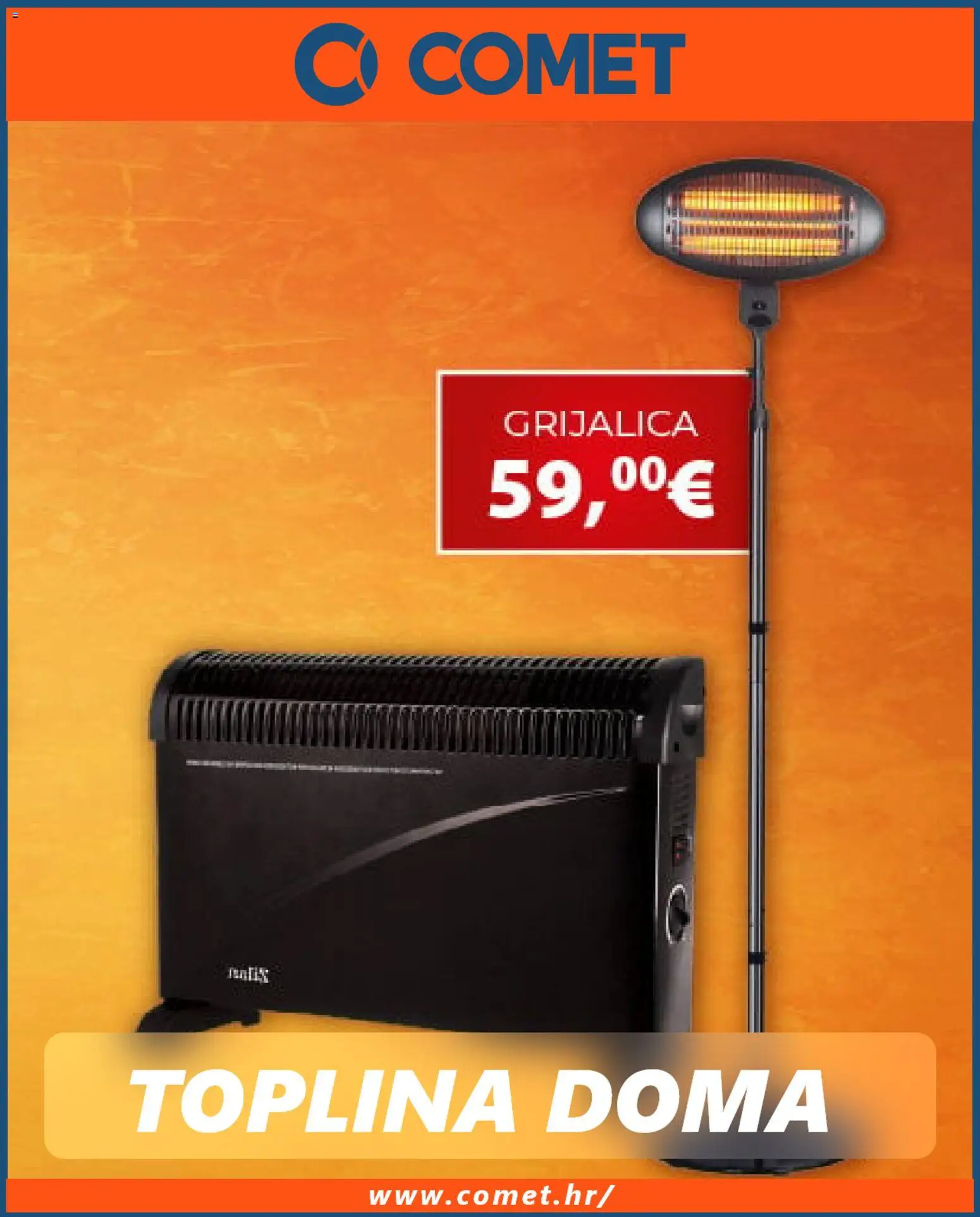 Pregled letka Katalog trgovine Comet vrijedi od 05.01.2026