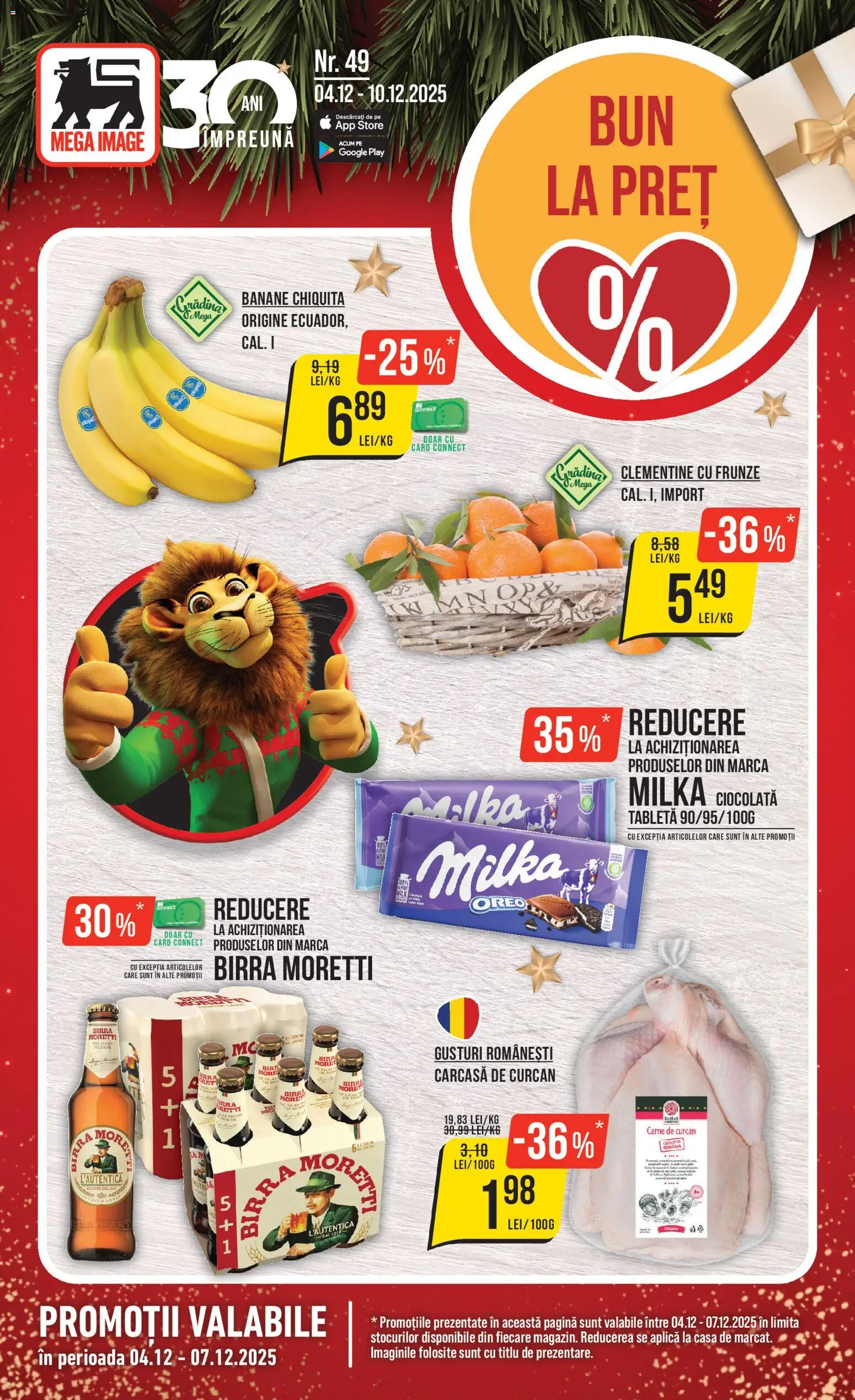 Previzualizarea de cataloage: Mega Image Catalog nou valabil de la 04.12.2025