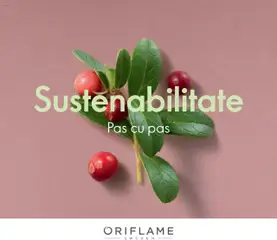 Previzualizarea de cataloage: Oriflame Catalog - Broșură Sustenabilitate valabil de la 25.10.2020