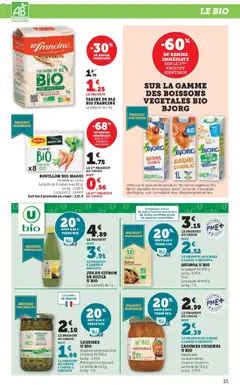 Prévisualisation de Catalogue du magasin Hyper U formulaire valide 04/11/2025 | Page: 15
