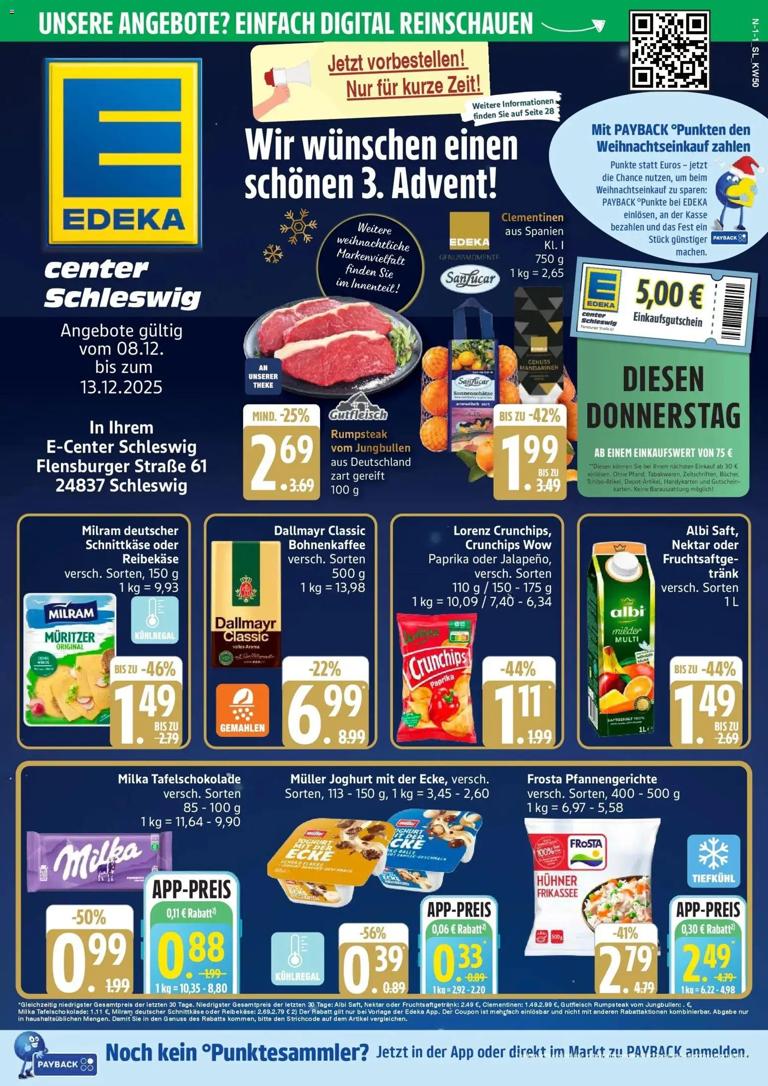 Vorschau von dem Prospekt des Geschäftes Marktkauf, gültig ab dem 08.12.2025