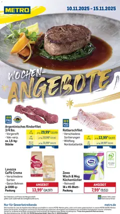 Vorschau von dem Prospekt des Geschäftes Metro, gültig ab dem 10.11.2025