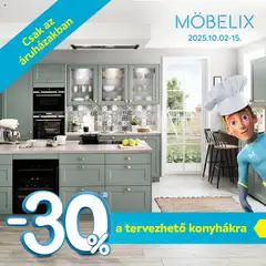 Möbelix - Akciós újság Möbelix megtekintése, amely érvényes 2025.10.02.-től