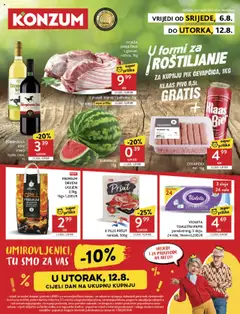 Pregled letka Katalog trgovine Konzum vrijedi od 06.08.2025