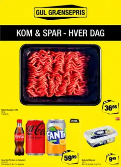 Eksempel på tilbudsavis Gul Grænsepris fra butik Calle gyldig fra 02/01/2026