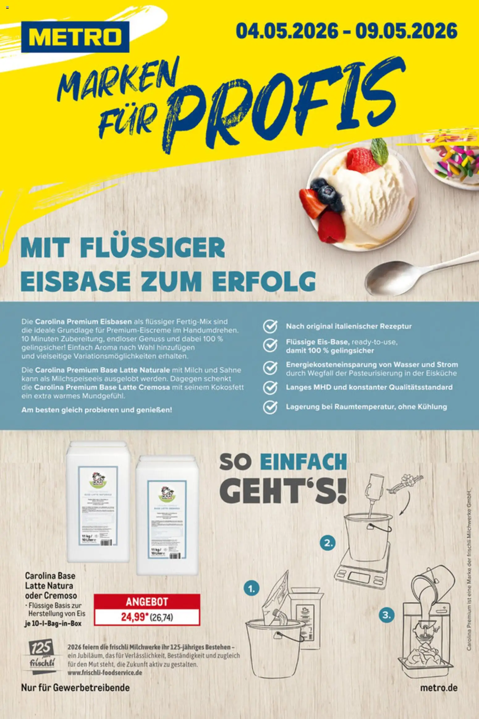 Vorschau von dem Prospekt des Geschäftes Metro, gültig ab dem 04.05.2026