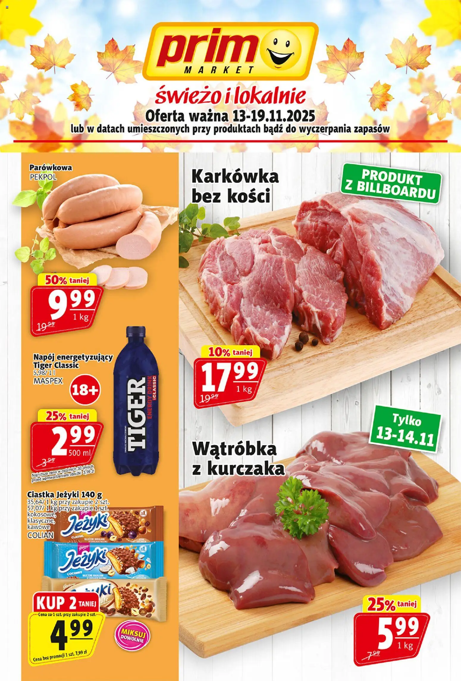 Pogląd gazetki "Gazetka" ze sklepu Prim Market ważnej od 13.11.2025