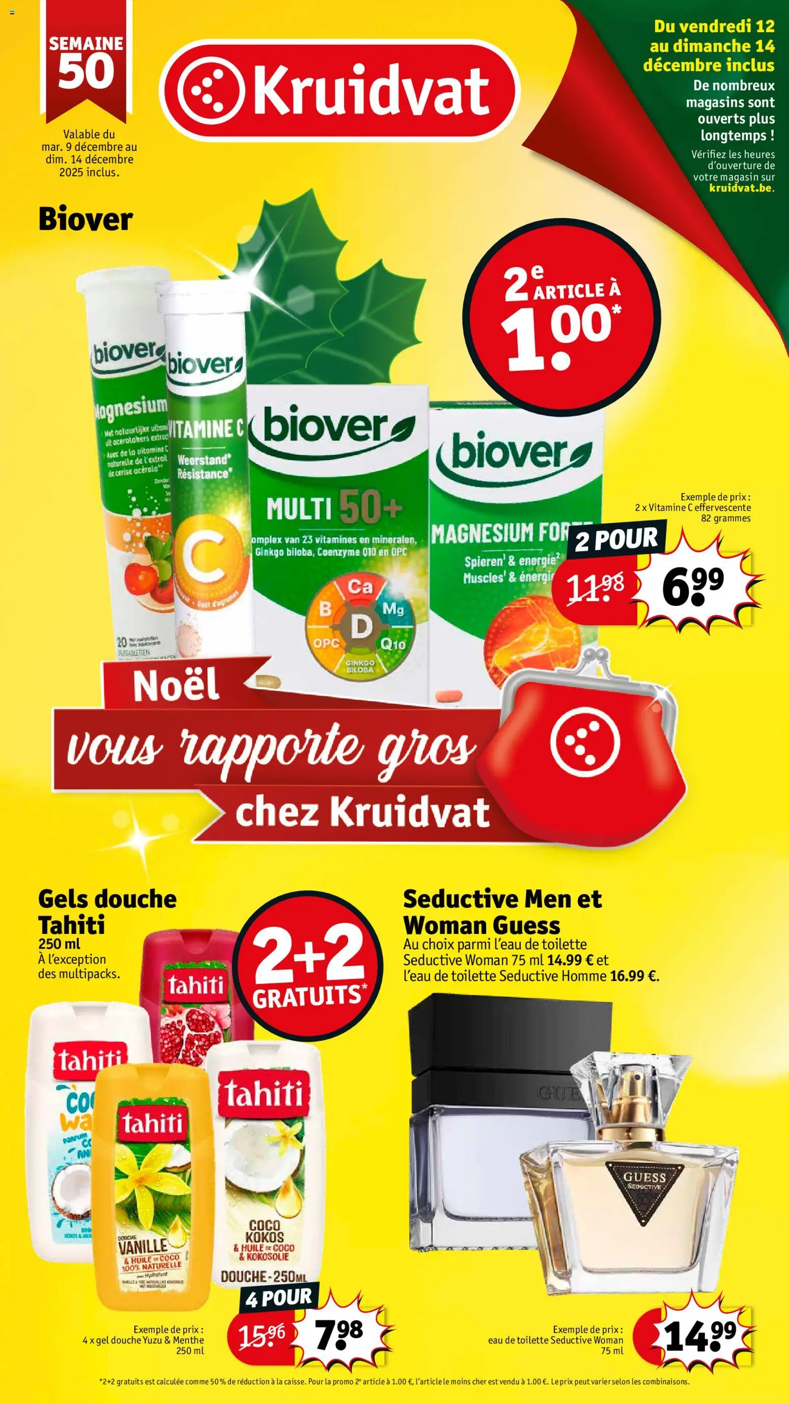 Voorbeeld van Folder de la semaine 50 van winkel Kruidvat geldig vanaf 09/12/2025