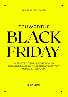 Preview of Truworths flyer valid from 19/11/2025