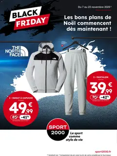 Prévisualisation de Black Friday du magasin Sport 2000 formulaire valide 07/11/2025