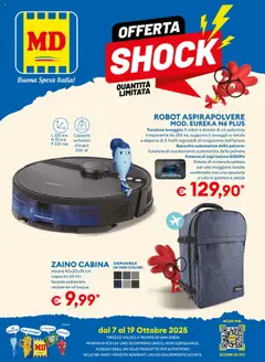Anteprima dell'opuscolo Volantino Sassari dal negozio MD Discount valido da 07/10/2025