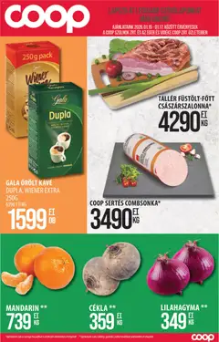 COOP Szolnok - Akciós újság COOP Szolnok megtekintése, amely érvényes 2026.01.15.-től