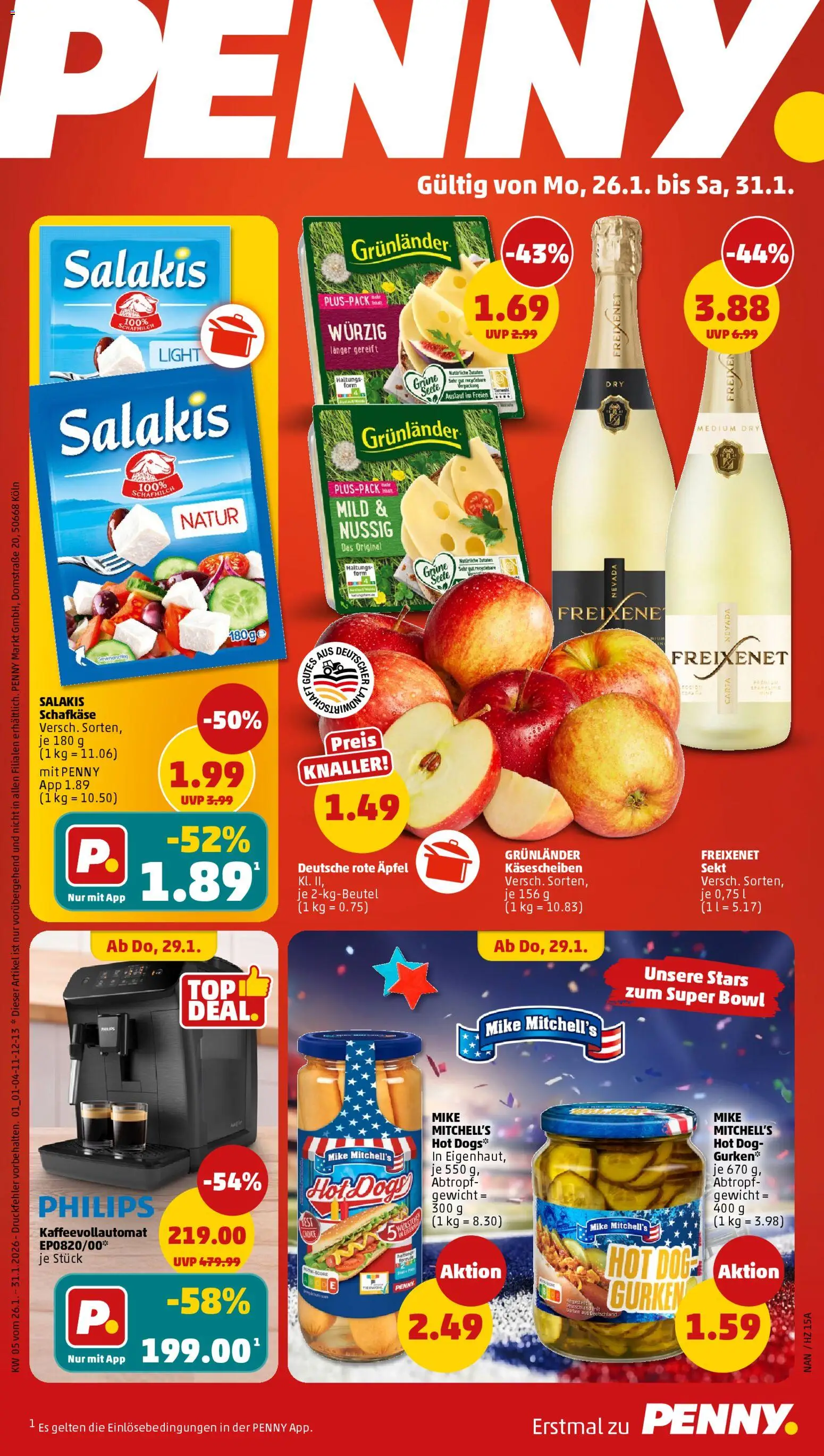 Vorschau von dem Prospekt des Geschäftes Penny, gültig ab dem 26.01.2026