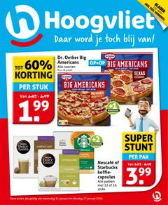 Voorbeeld van Folder van winkel Hoogvliet geldig vanaf 21-01-2026