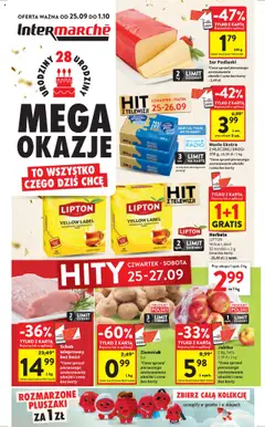 Pogląd gazetki "Gazetka" ze sklepu Intermarche ważnej od 25.09.2025