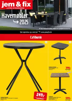 Eksempel på tilbudsavis Havemøbelkatalog fra butik Jem & fix gyldig fra 13/03/2025