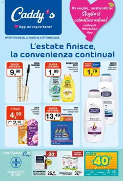 Anteprima dell'opuscolo Attuale volantino dal negozio Caddy's valido da 21/08/2025