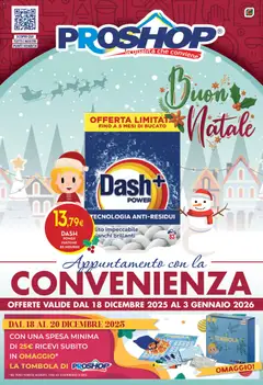 Anteprima dell'opuscolo Attuale volantino dal negozio Proshop valido da 18/12/2025
