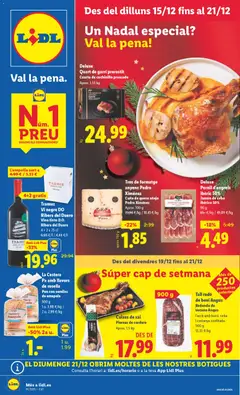Vista previa del folleto de la tienda Lidl válido desde el 15/12/2025 