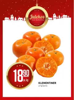 Forhåndsvis Klementiner! fra butikk Bunnpris gyldig fra 22/12/2025