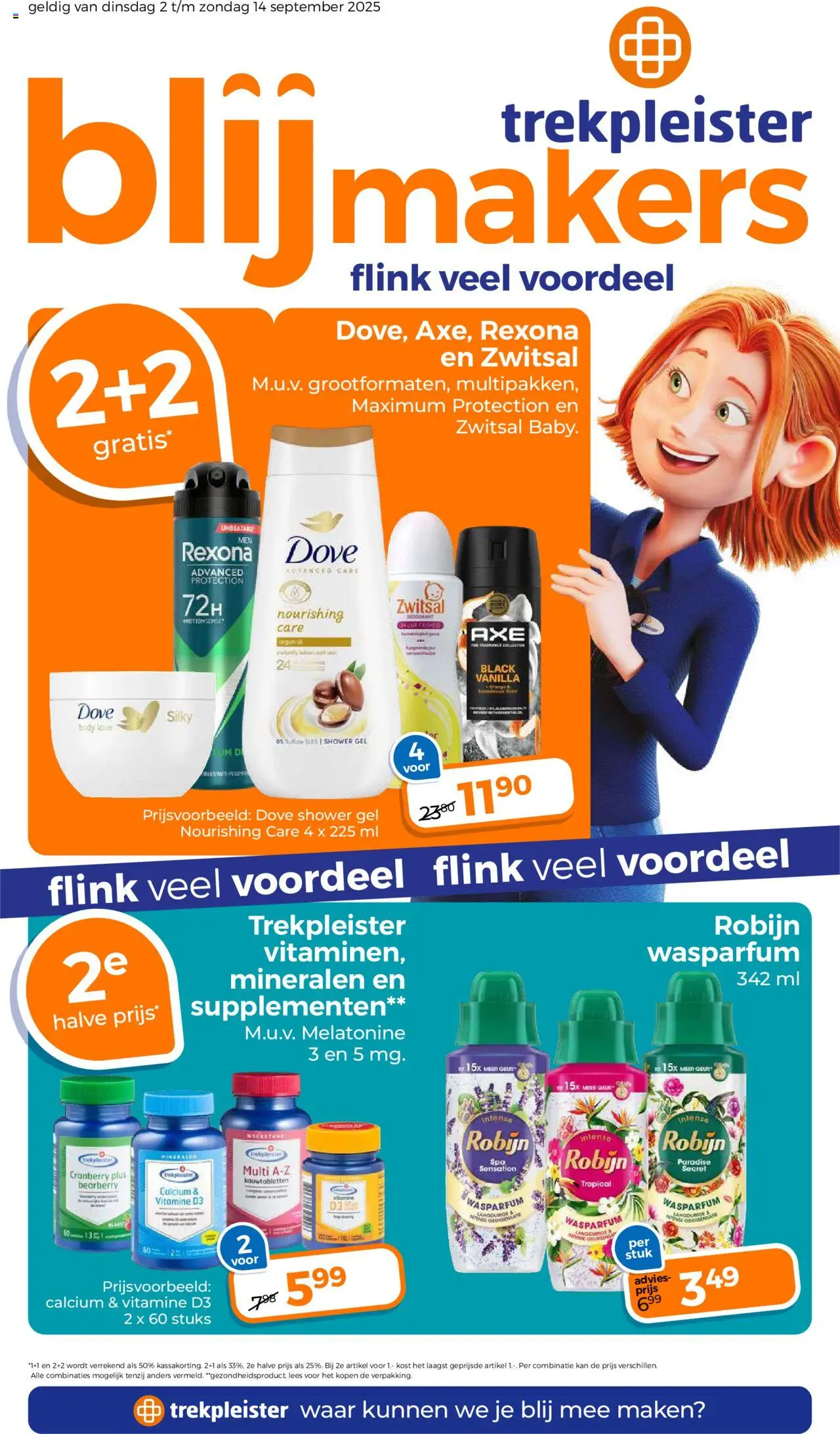 Trekpleister shop Folder geldig vanaf 02-09-2025 - Paginanummer 1
