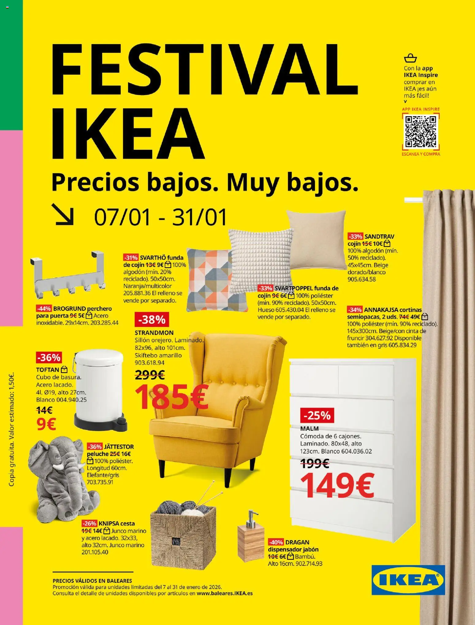 Vista previa del folleto de la tienda IKEA válido desde el 07/01/2026 