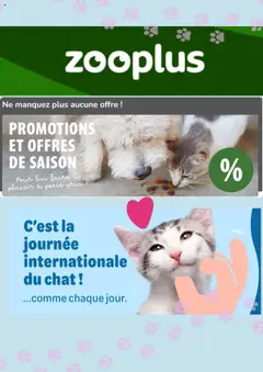 Voorbeeld van Folder / Publicité van winkel Zooplus geldig vanaf 06/08/2025