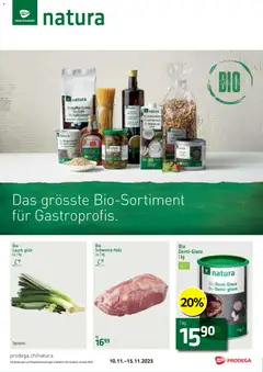 Vorschau des Merkblatts Aktionen Natura vom Shop Prodega gültig von 10.11.2025 bis 15.11.2025