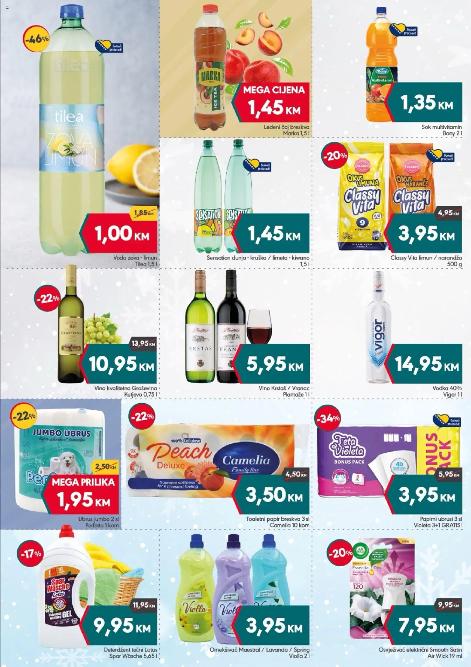 Pregled letka Katalog trgovine Mega Diskont vrijedi od 2026.01.05