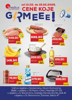 Pregled Medius kataloga - važi od 13.02.2026
