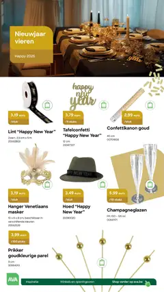 Voorbeeld van Folder van winkel AVA geldig vanaf 01/11/2025 | Pagina: 11