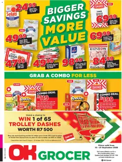 Preview of OK Foods flyer valid from 10/09/2025