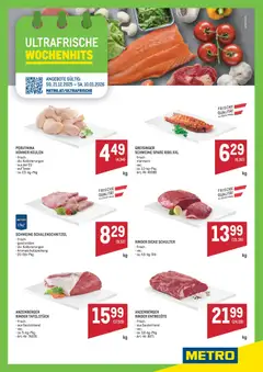 Vorschau der Angebote: Metro Angebote Wochenhits gültig ab 21.12.2025
