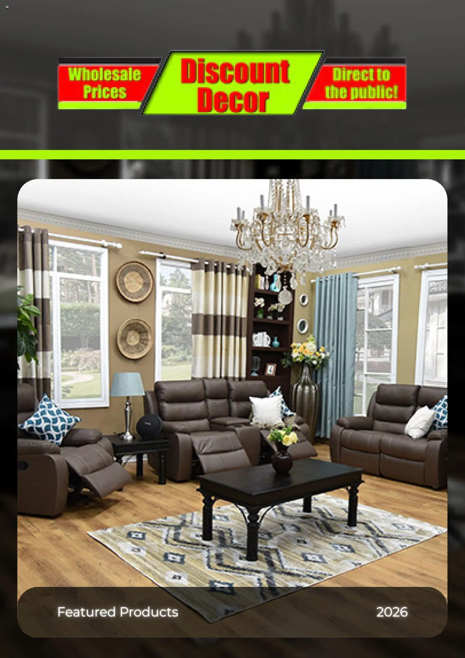 Preview of Discount Decor flyer valid from 19/02/2026