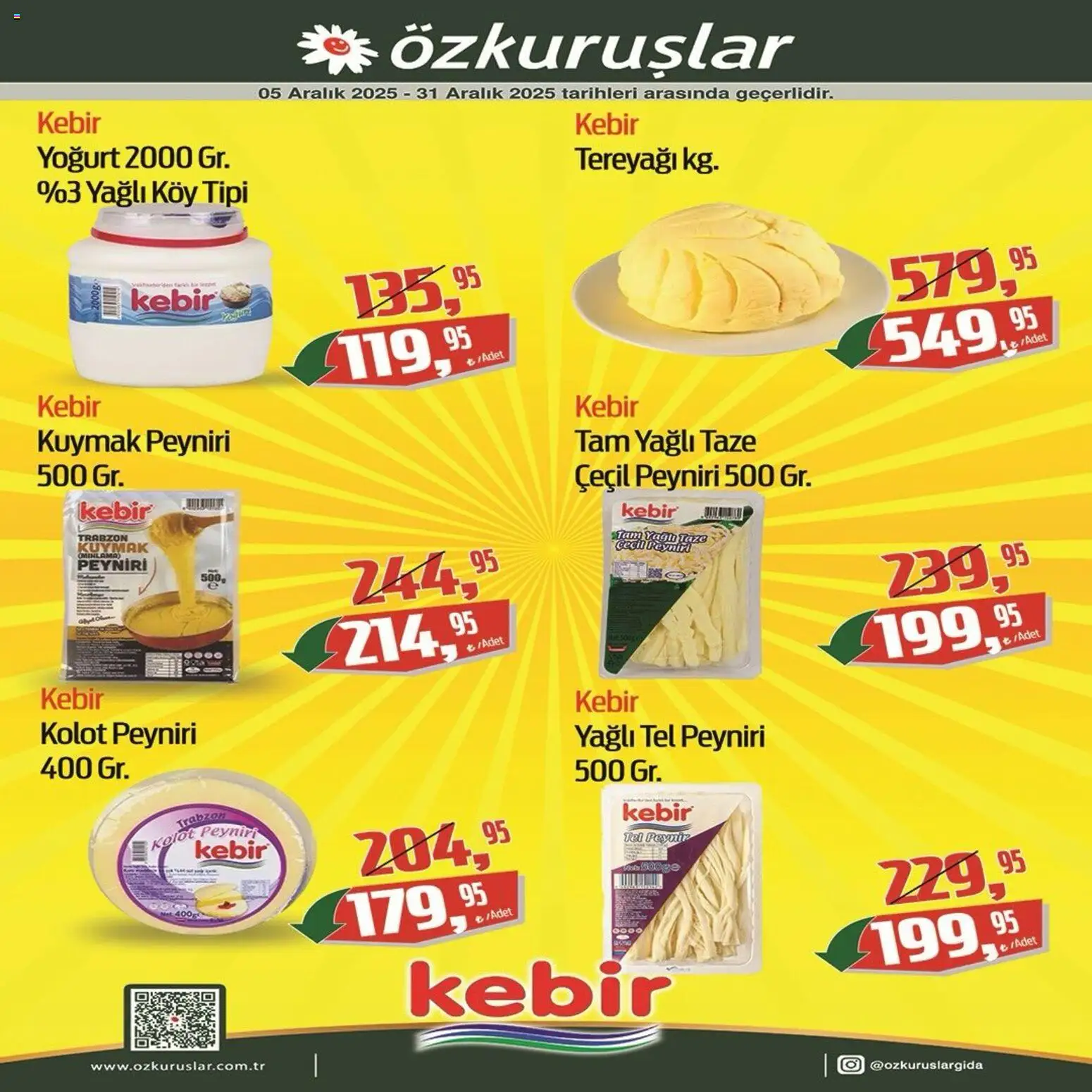 Özkuruşlar İndirim 05.12.2025 - Broşürünün önizlemesi