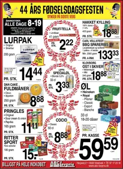 Eksempel på tilbudsavis Videbæk fra butik Abc Lavpris gyldig fra 17/09/2025