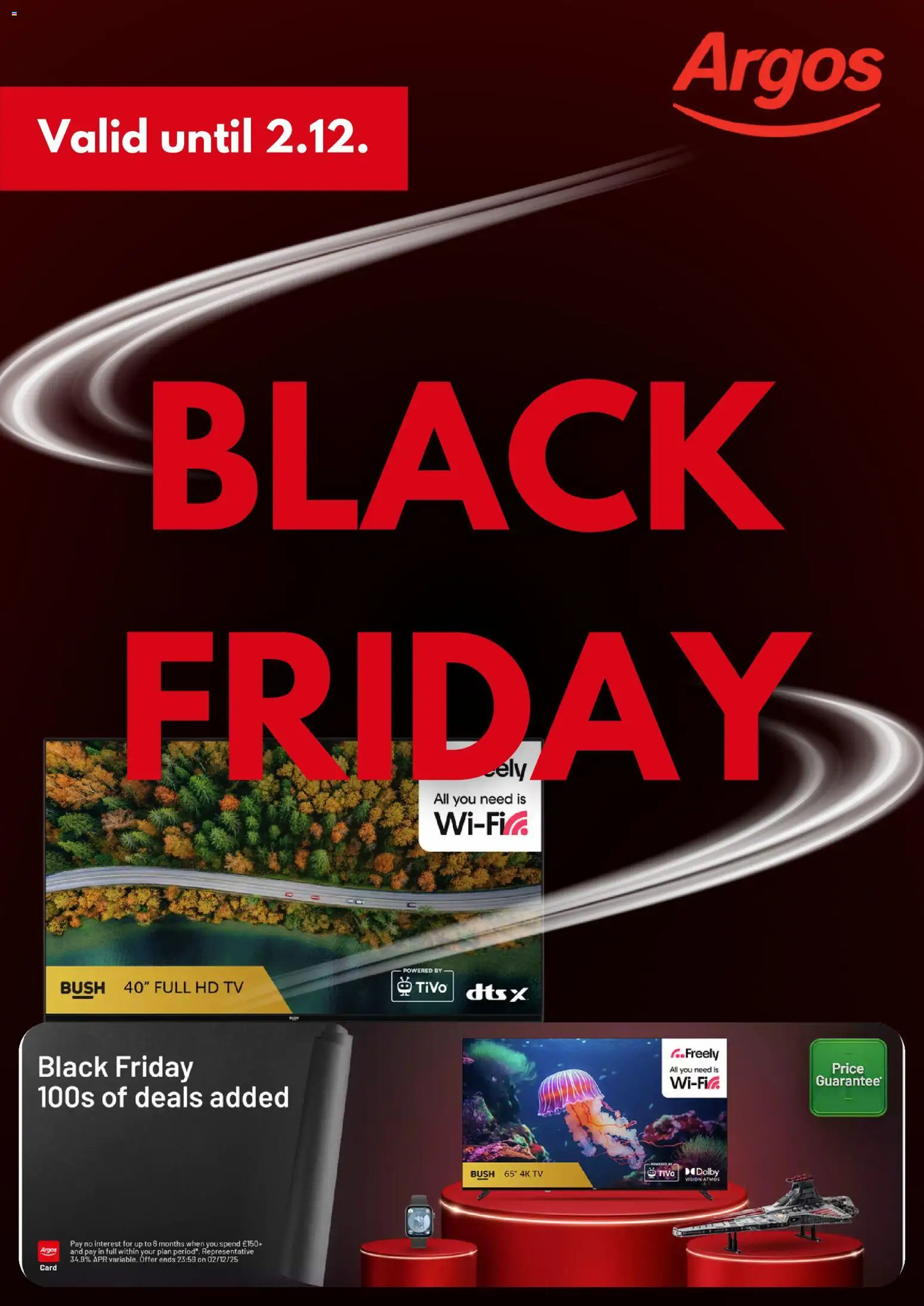 Preview of Argos Black Friday valid from 18/11/2025 - TV
