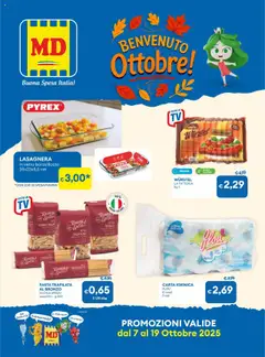 Anteprima dell'opuscolo Volantino Macerata dal negozio MD Discount valido da 07/10/2025