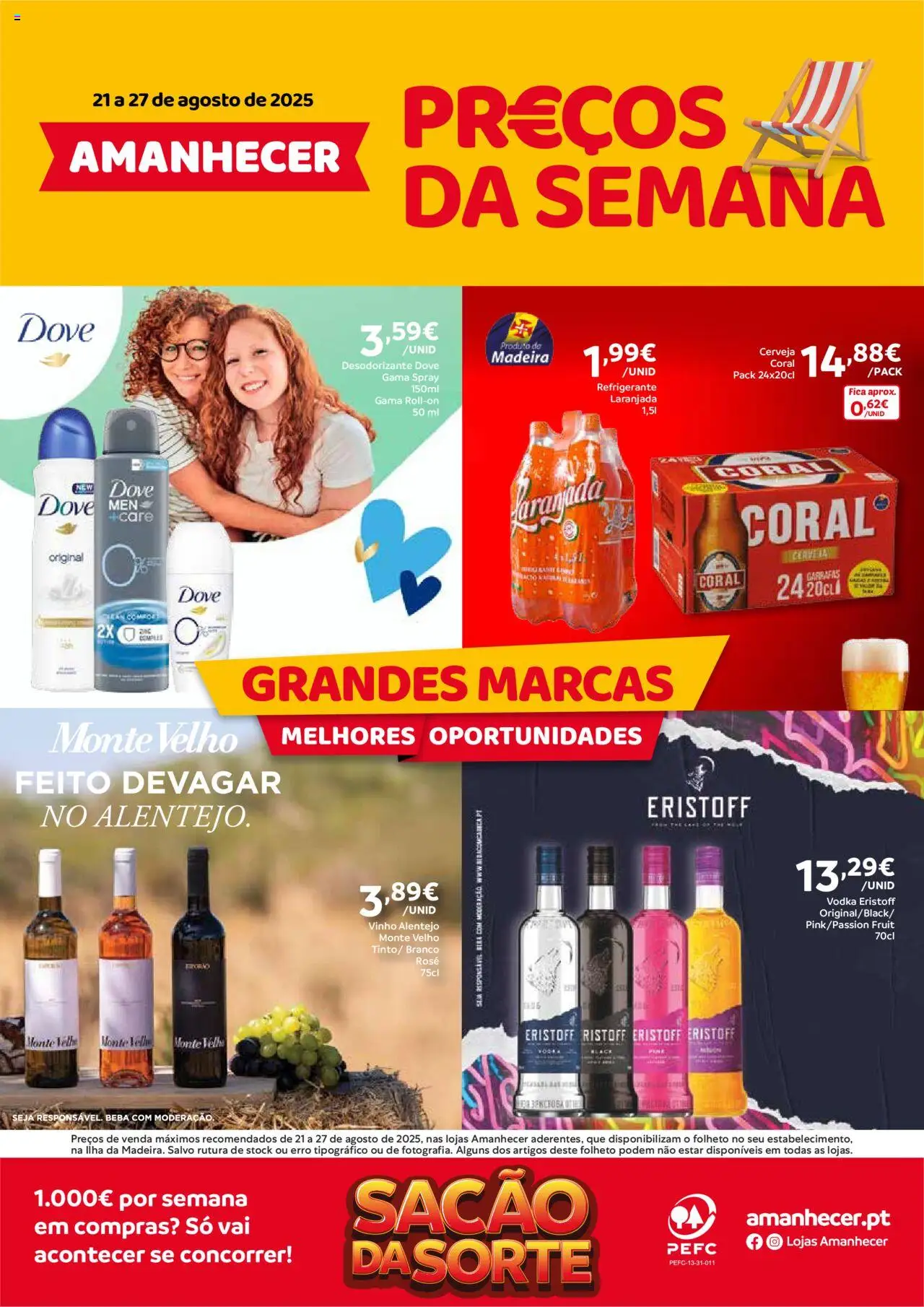 Amanhecer Folheto de 21/08/2025 - catálogo esta semana - página 1