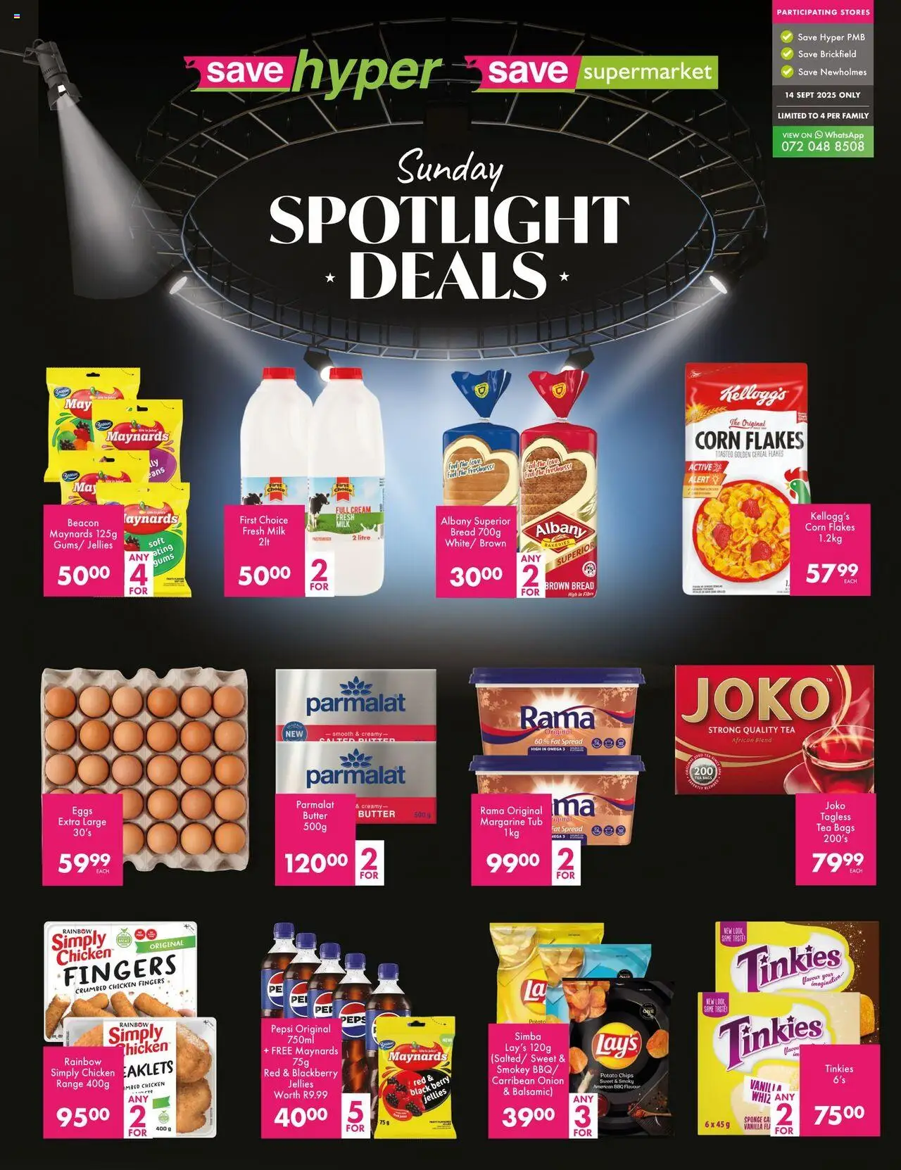 Save Spotlight Deals from 14/09 - 14/09/2025 > Promotions