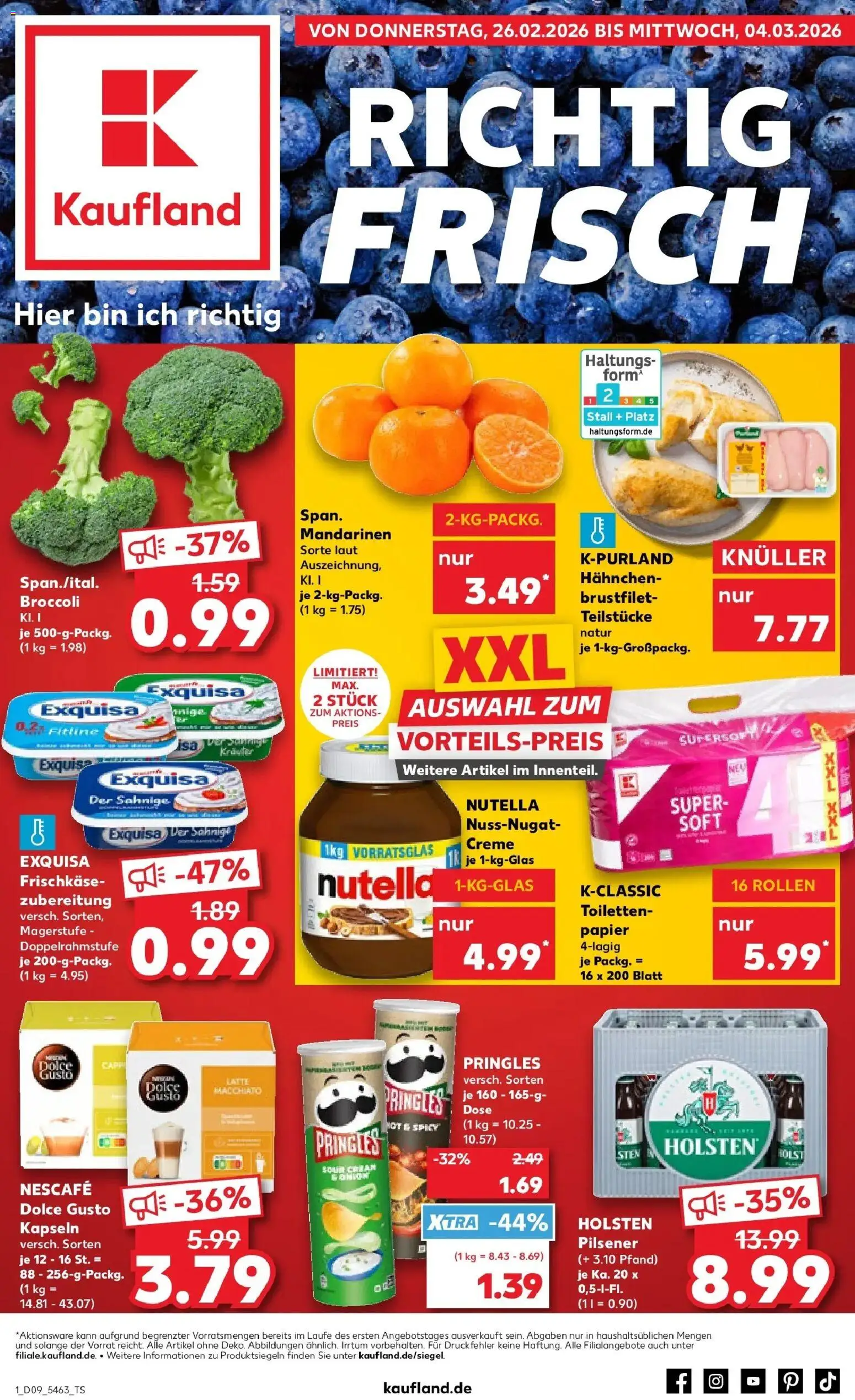 Vorschau von dem Prospekt des Geschäftes Kaufland, gültig ab dem 26.02.2026