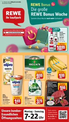 Vorschau von dem Prospekt des Geschäftes Rewe ihr Kaufpark, gültig ab dem 13.10.2025