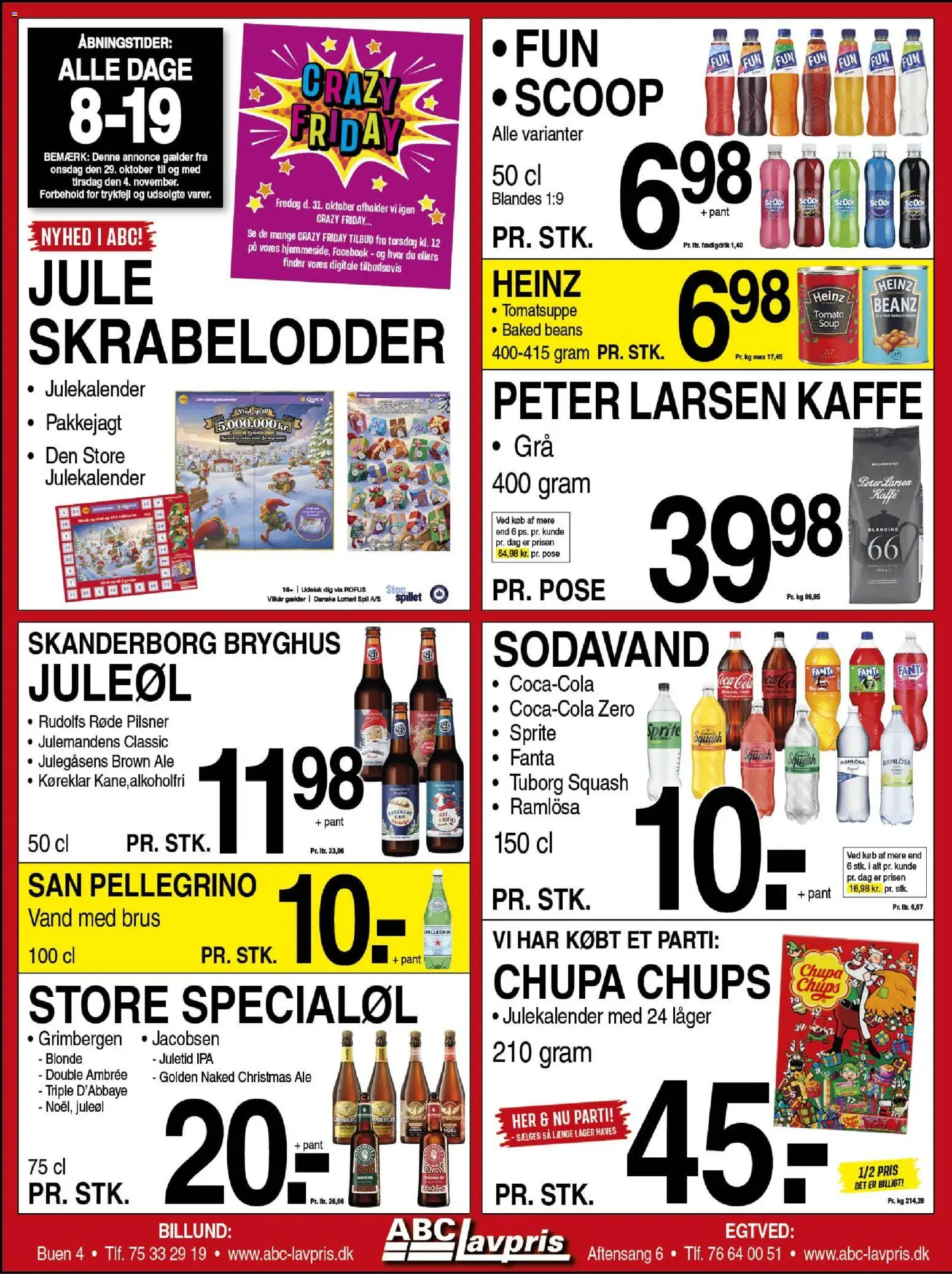 Eksempel på tilbudsavis Billund fra butik Abc Lavpris gyldig fra 29/10/2025
