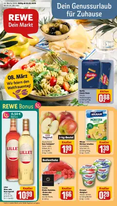 Vorschau von dem Prospekt des Geschäftes Rewe, gültig ab dem 02.03.2026